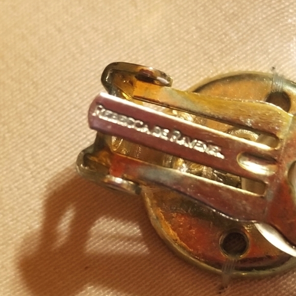 Rebecca de Ravenel's AVA Topaz Crystal Runway Statement Earrings - Picture 6 of 10